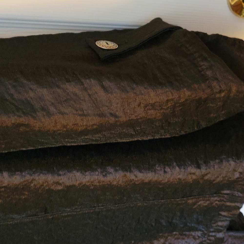 Ruby Rd Black Jacket 18W Silver Button Up - Picture 8 of 9